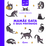 Mamãe gata e seus pintinhos