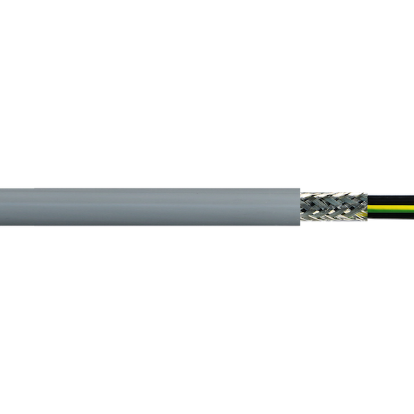 4x0.75mm SCRND SPVC/SPVC 80C 300/500V GREY