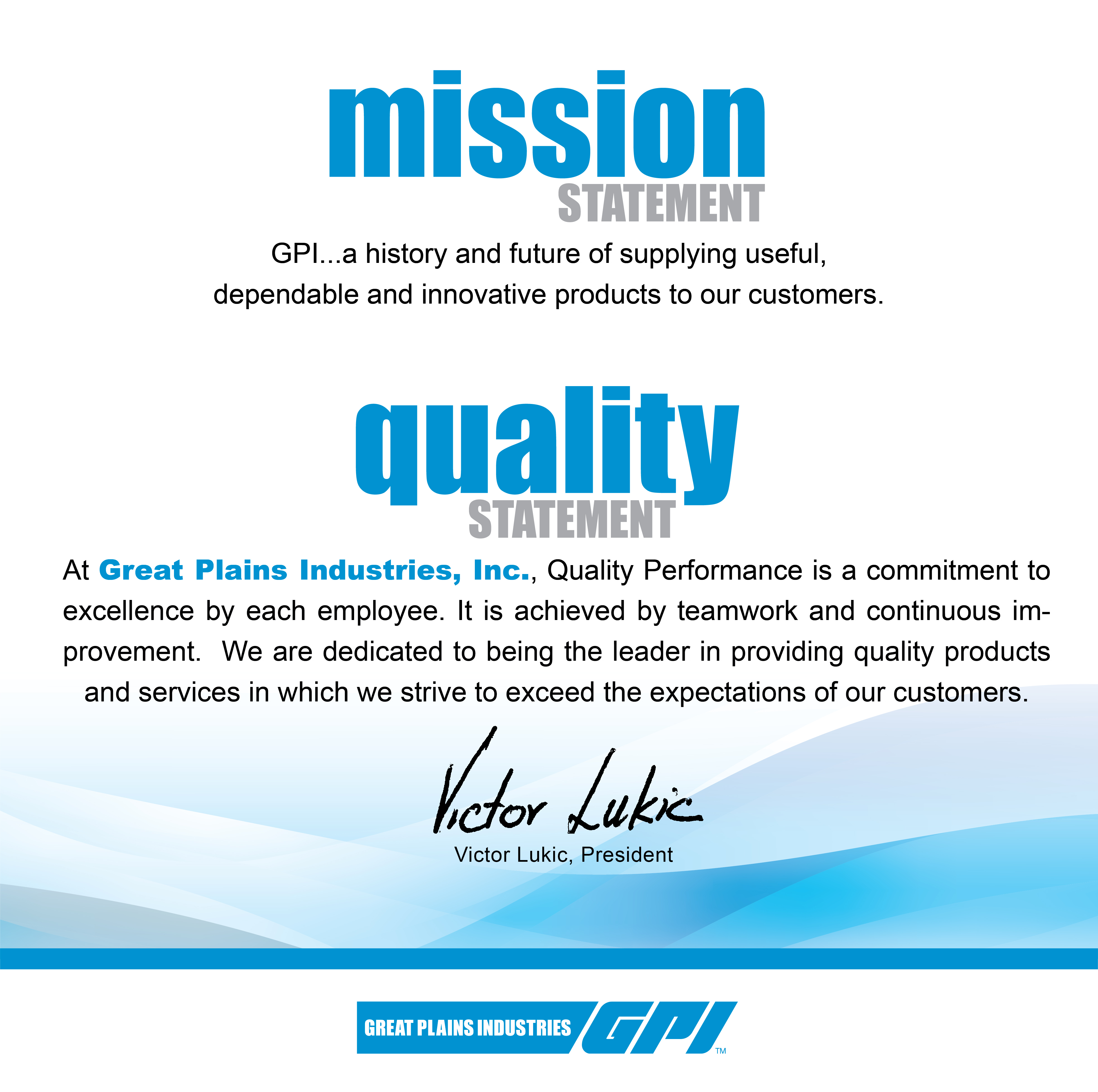 Great Plains Industries About Us — GREAT PLAINS INDUSTRIES