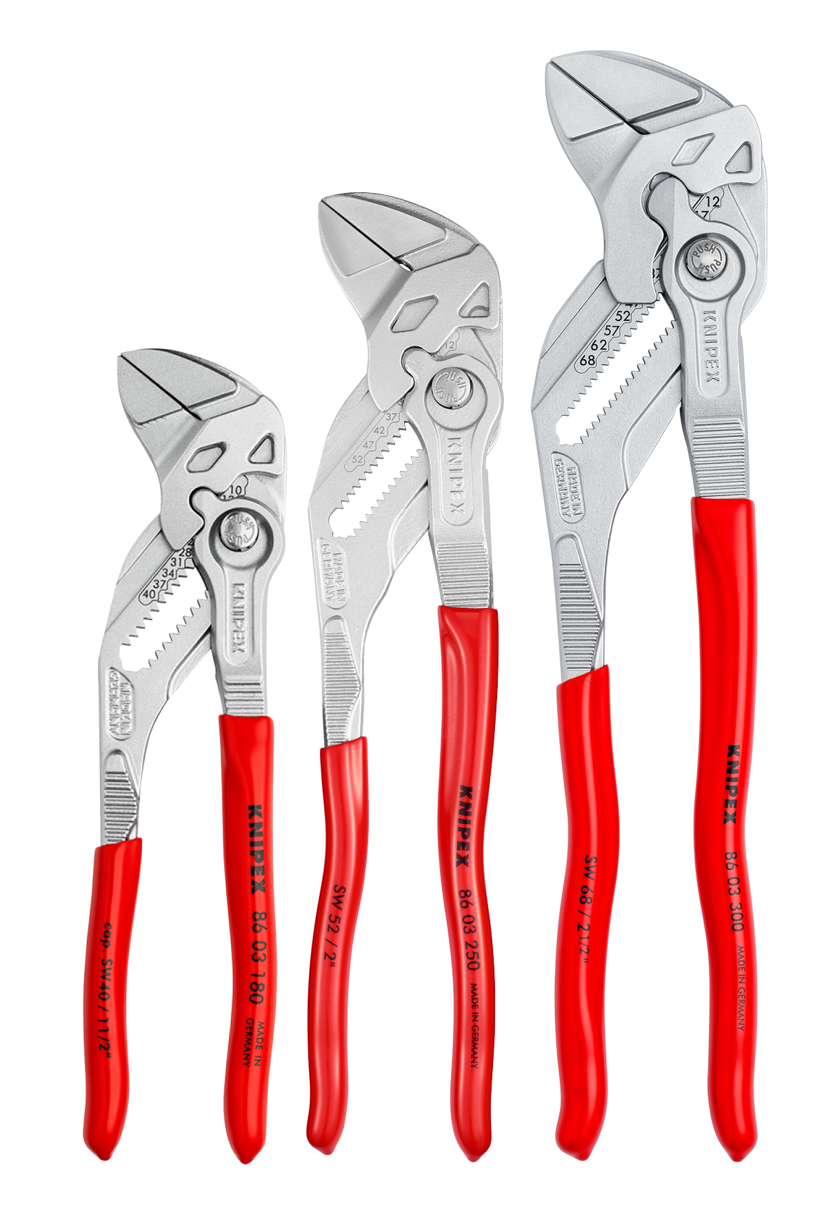 Product image for KNIPEX 00-20-06-US2 3PC PLR WRN SET