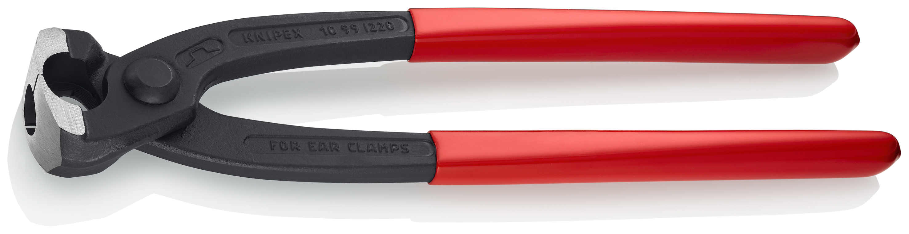 8 3/4" Ear Clamp Pliers with Front and Side Jaws