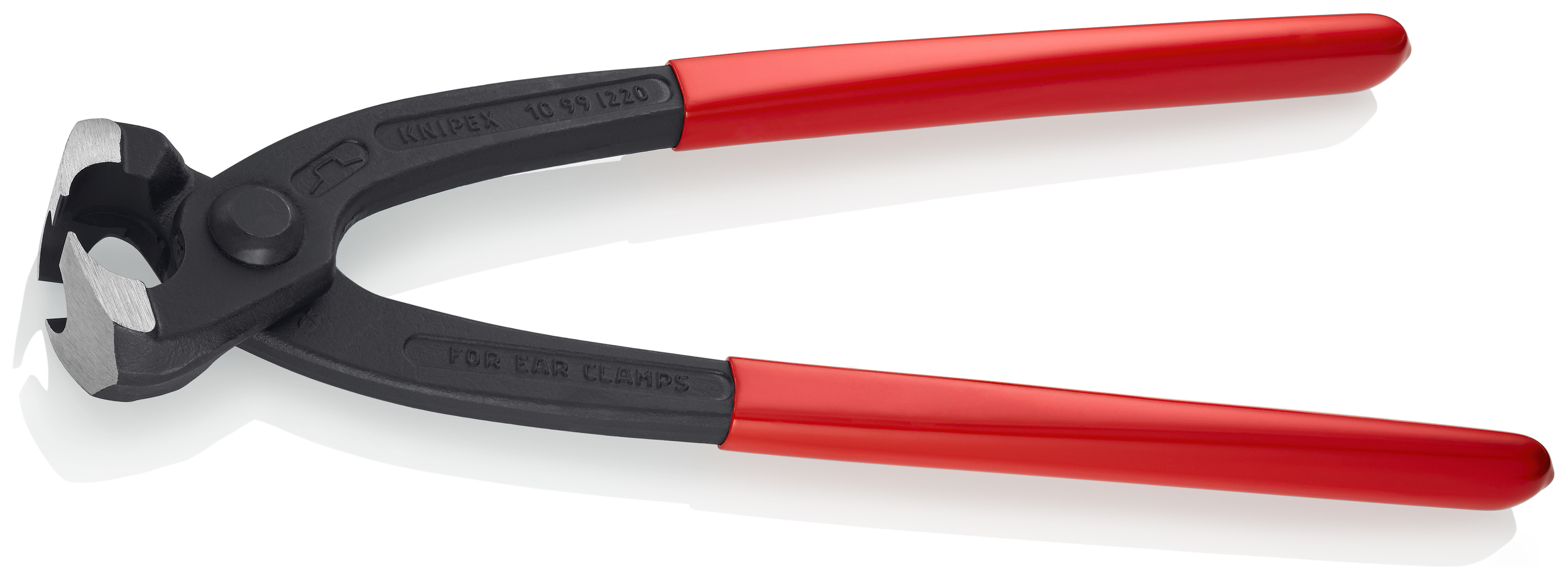 8 3/4" Ear Clamp Pliers with Front and Side Jaws