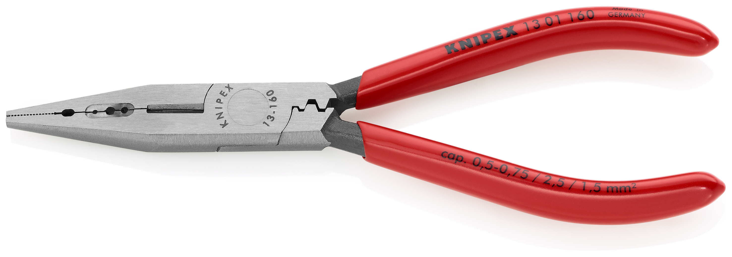 6 1/4" 4-in-1 Electricians' Pliers-Metric Wire