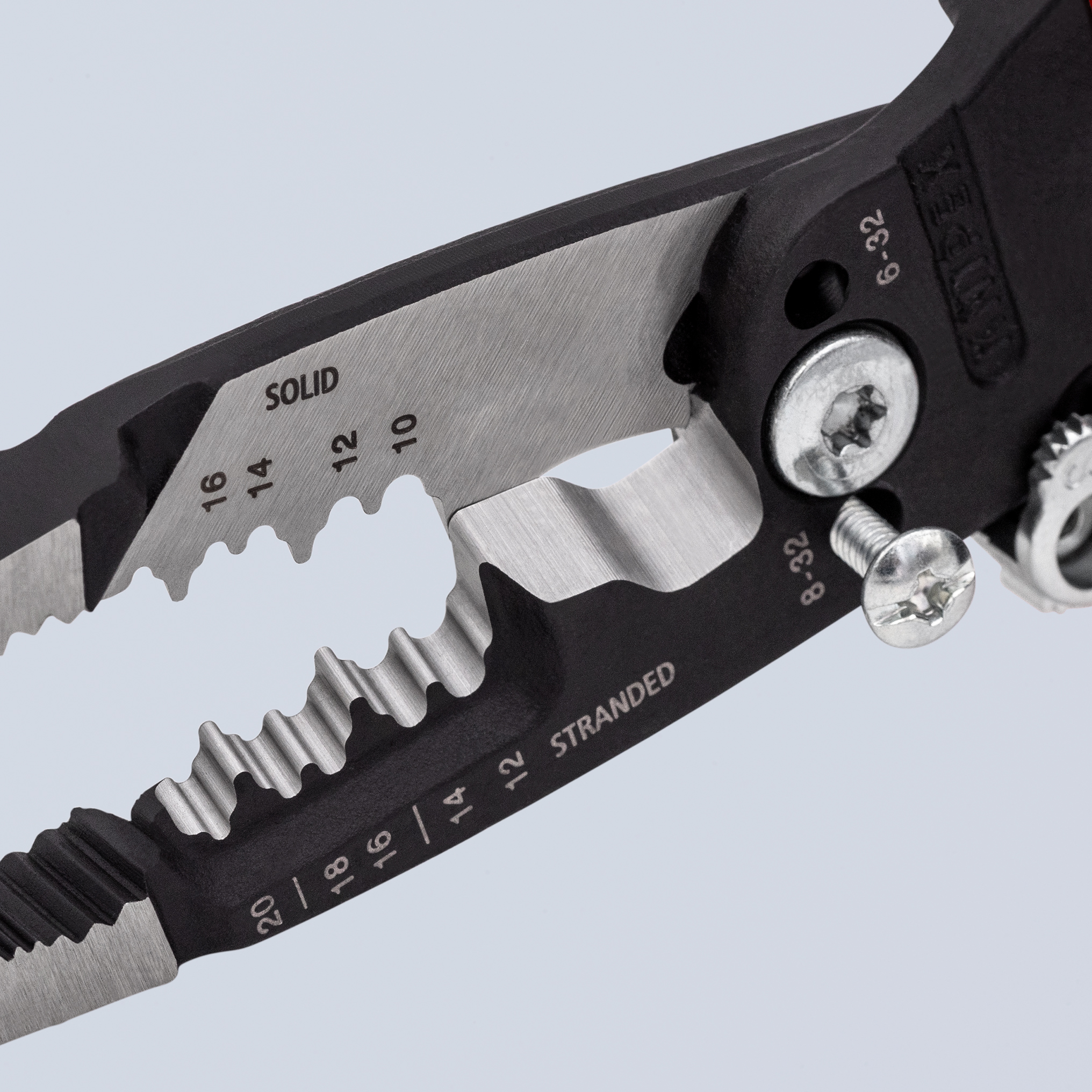 8" Forged Wire Stripper 20-10 AWG