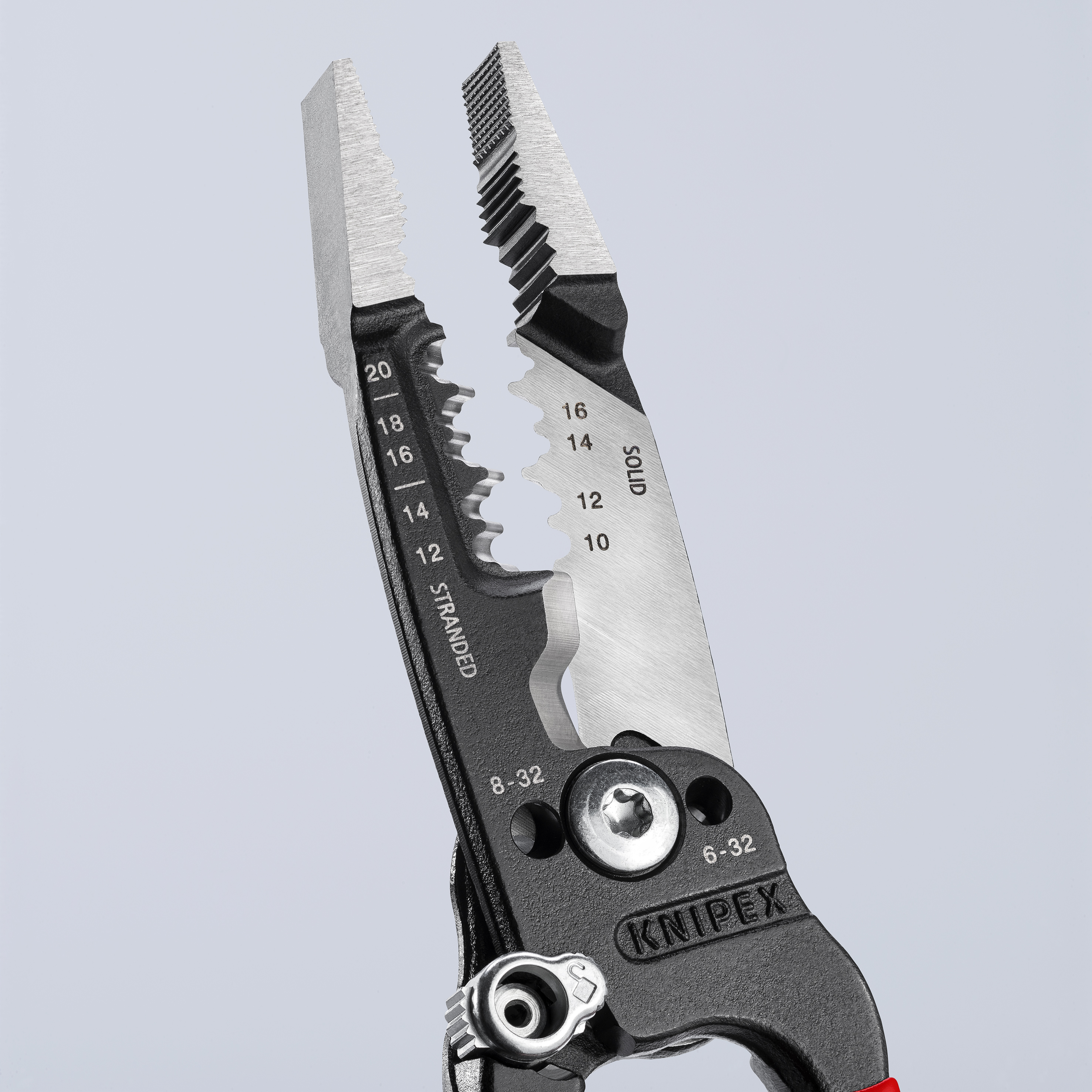 8" Forged Wire Stripper 20-10 AWG
