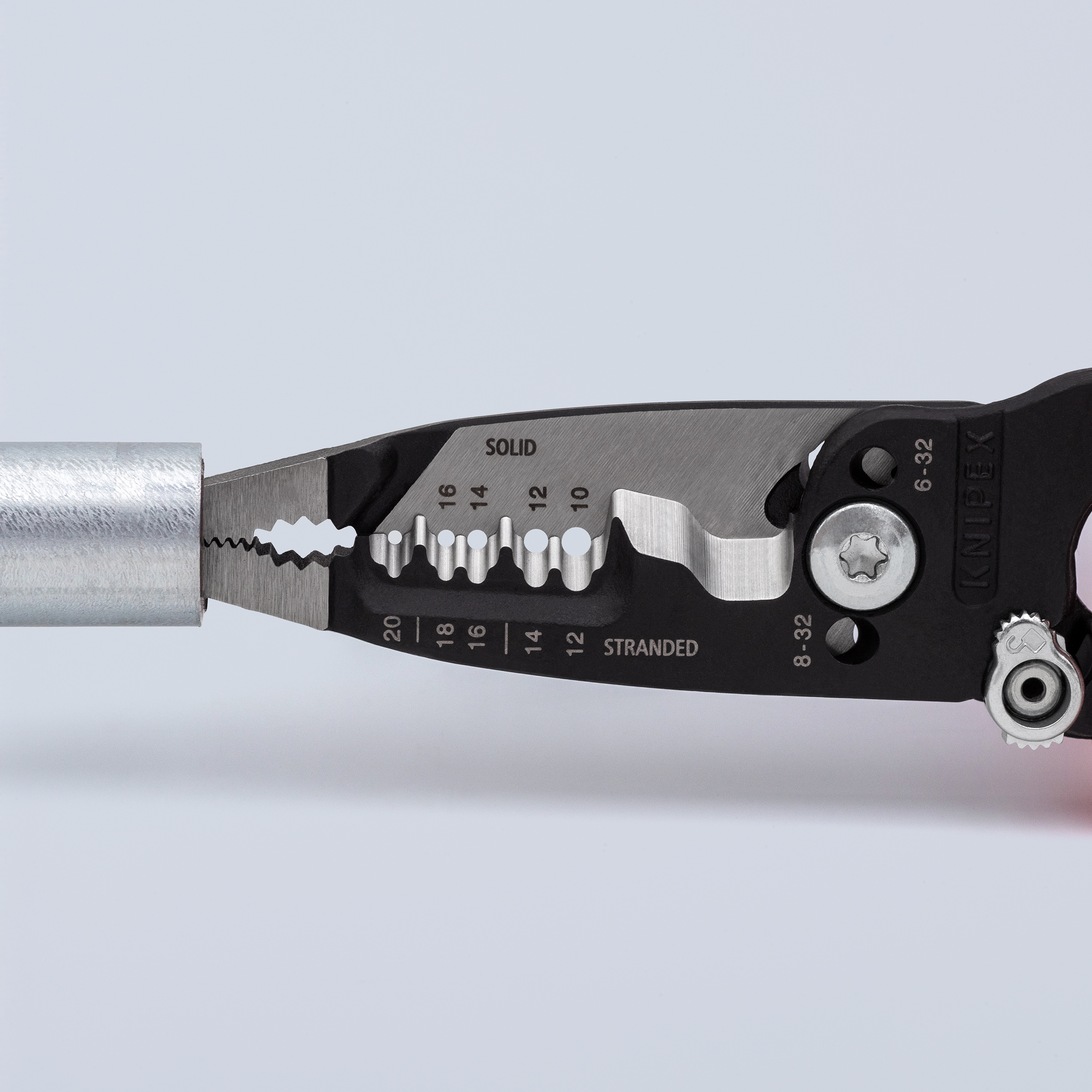 8" Forged Wire Stripper 20-10 AWG