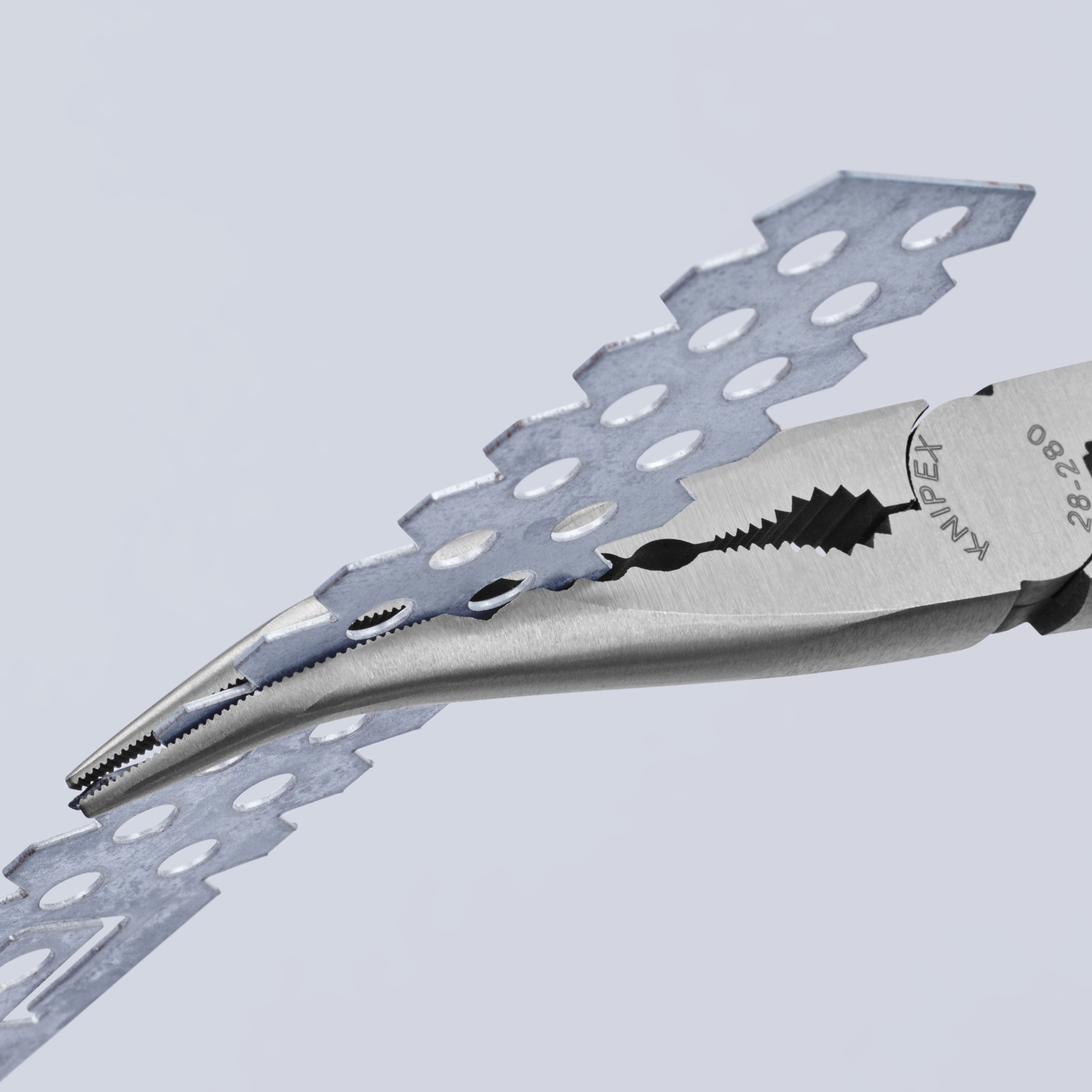 11" Extra Long Needle-Nose 45° Angled Pliers