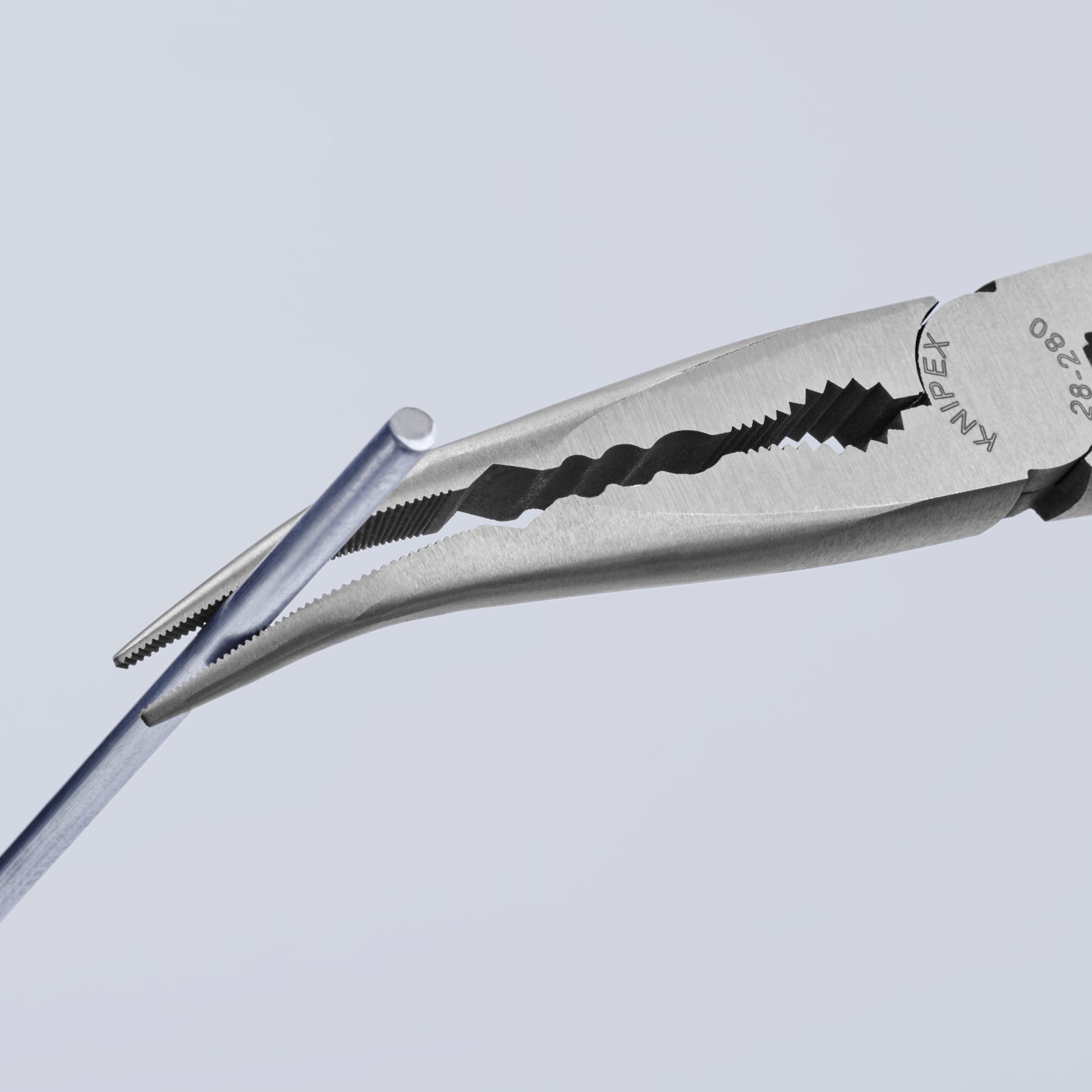 11" Extra Long Needle-Nose 45° Angled Pliers