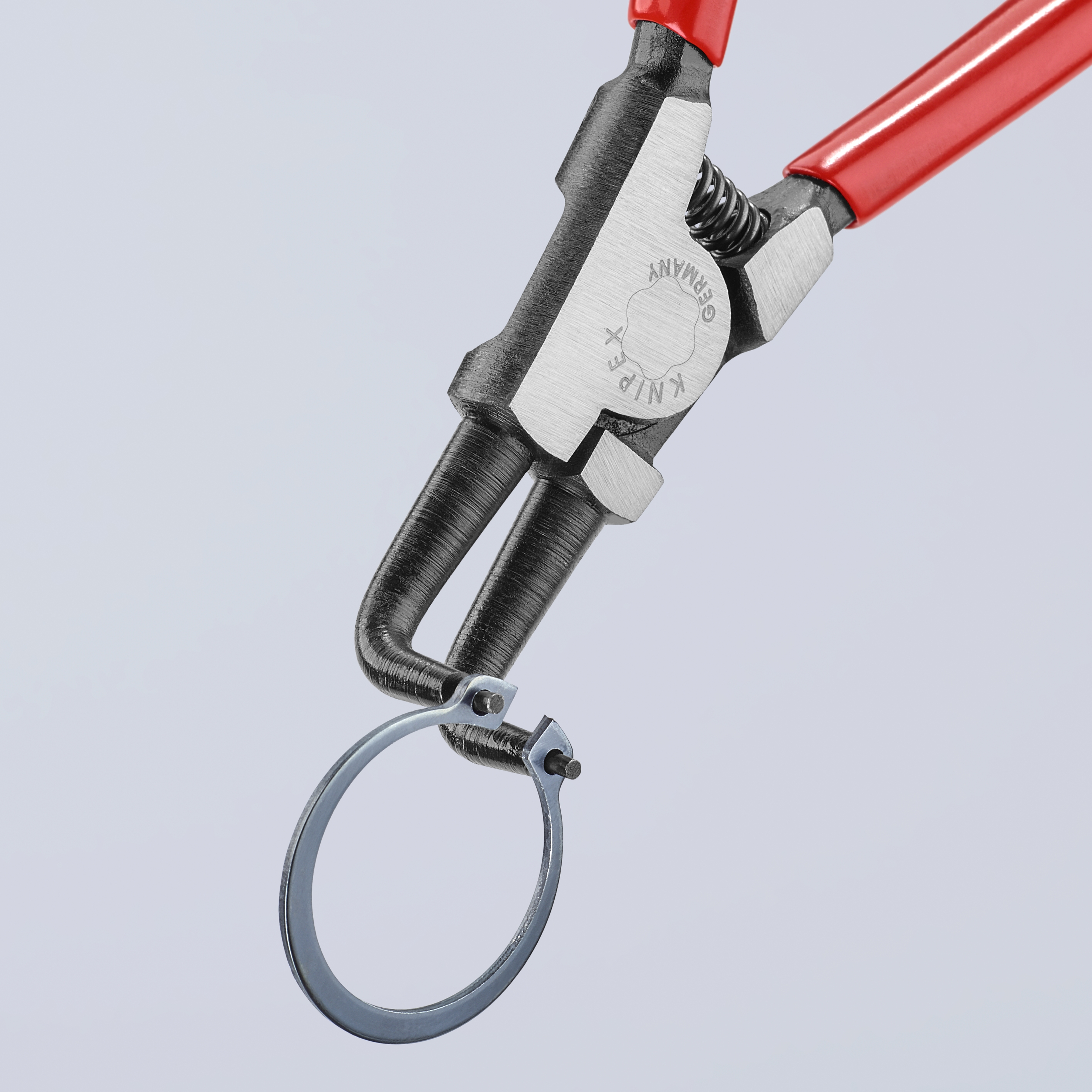 6 3/4" External 90° Angled Snap Ring Pliers-Forged Tips
