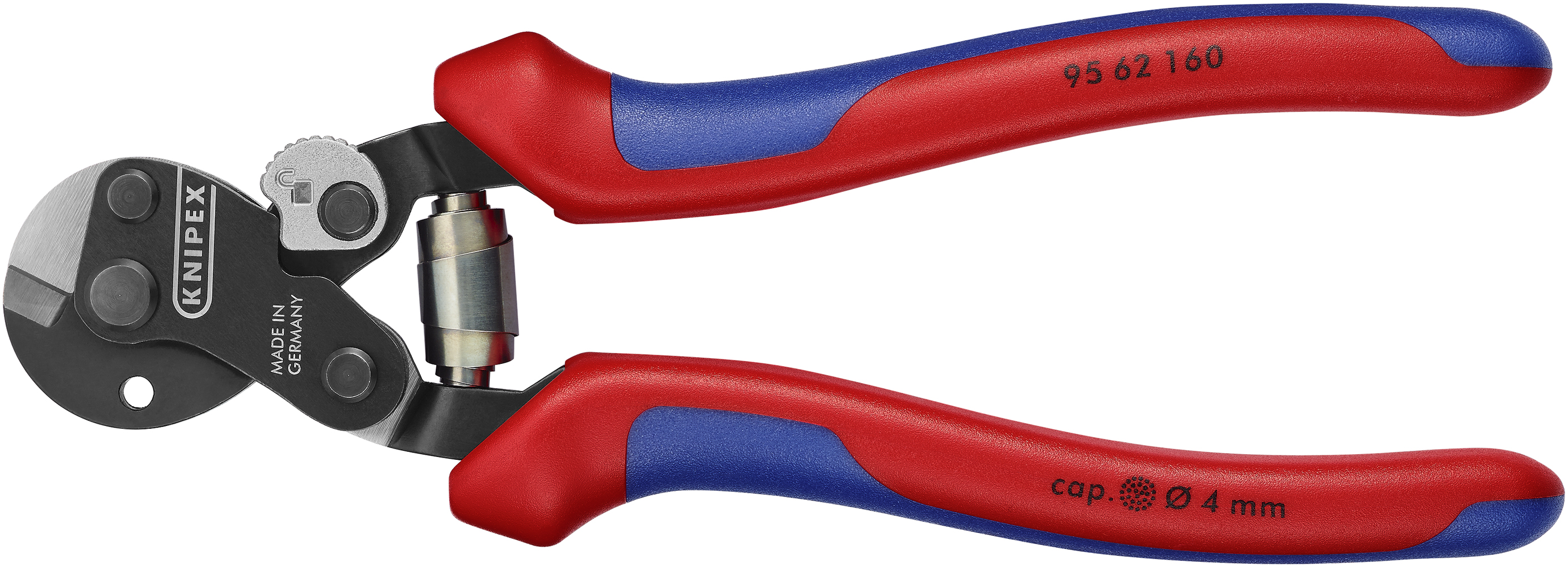 Product image for KNIPEX 95-62-160-SBA WIRE ROPE CUTTERS MULTI-COMPONENT