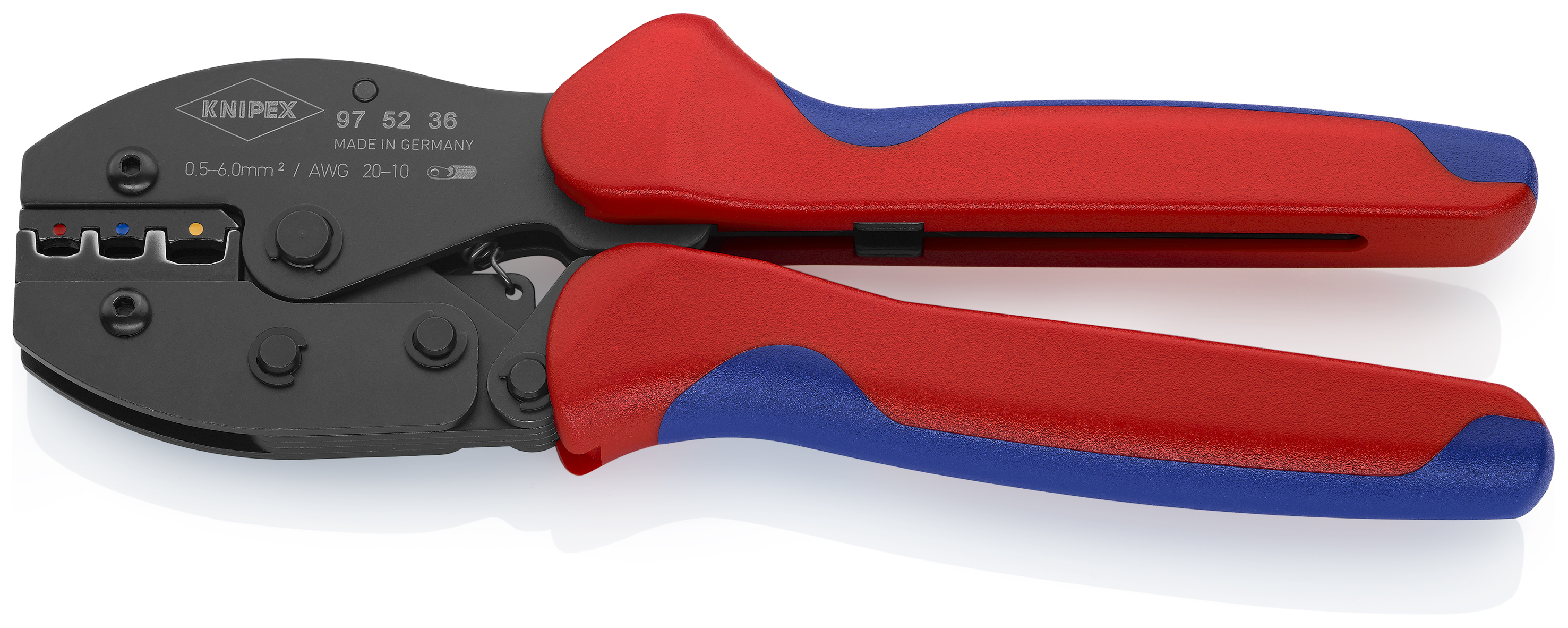 8 1/2" Crimping Pliers For Insulated Terminals, Plug Connectors and Butt Connectors