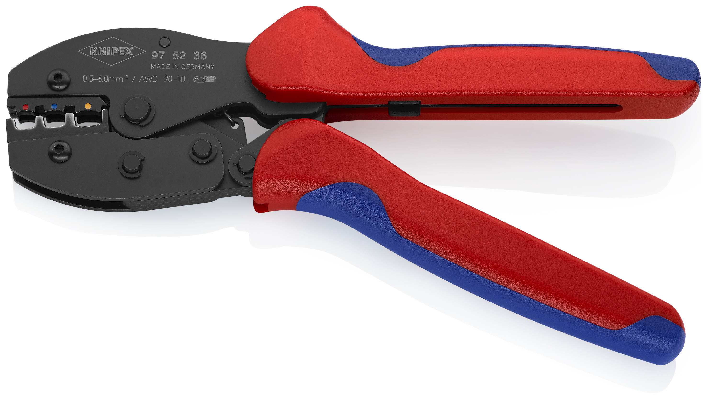8 1/2" Crimping Pliers For Insulated Terminals, Plug Connectors and Butt Connectors