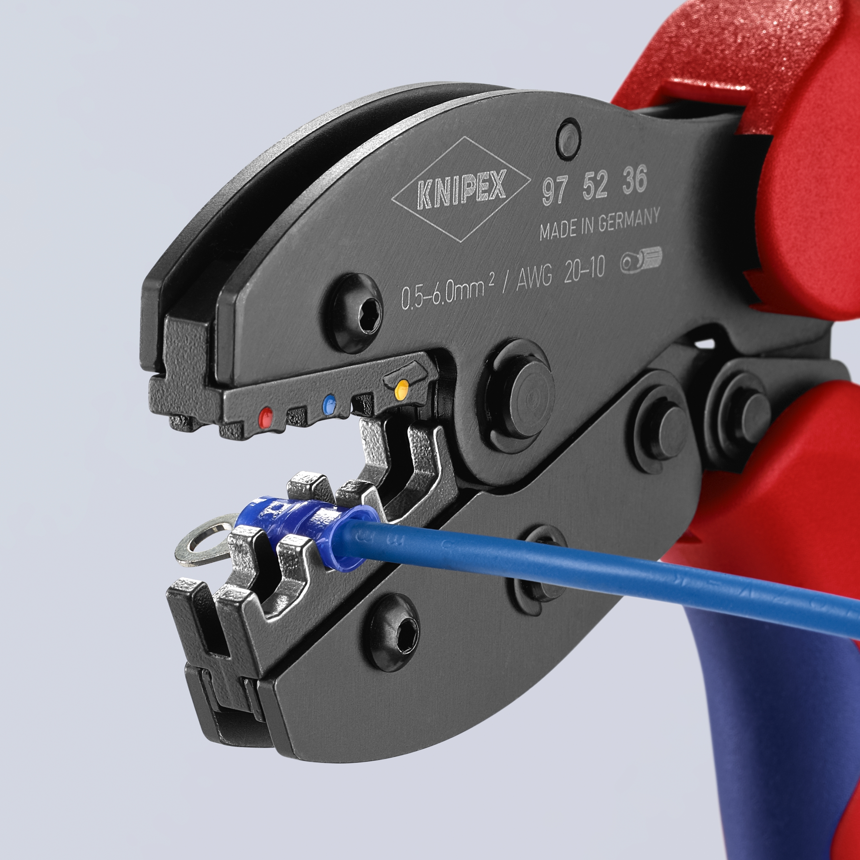 8 1/2" Crimping Pliers For Insulated Terminals, Plug Connectors and Butt Connectors