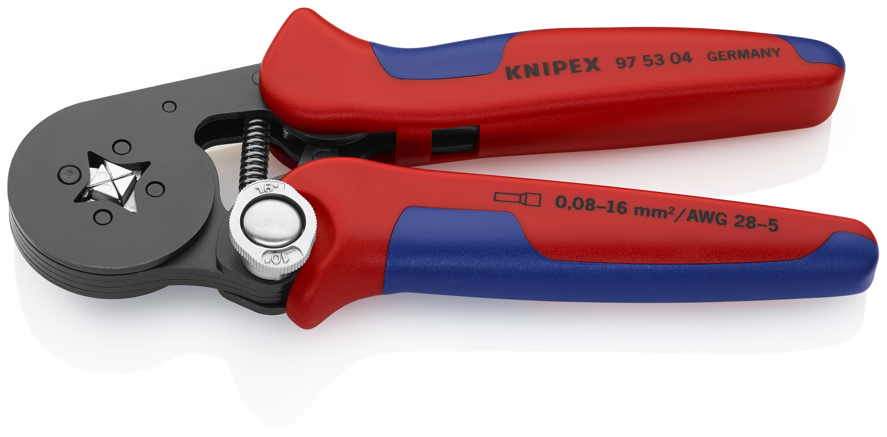 7" Self-Adjusting Crimping Pliers For Wire Ferrules