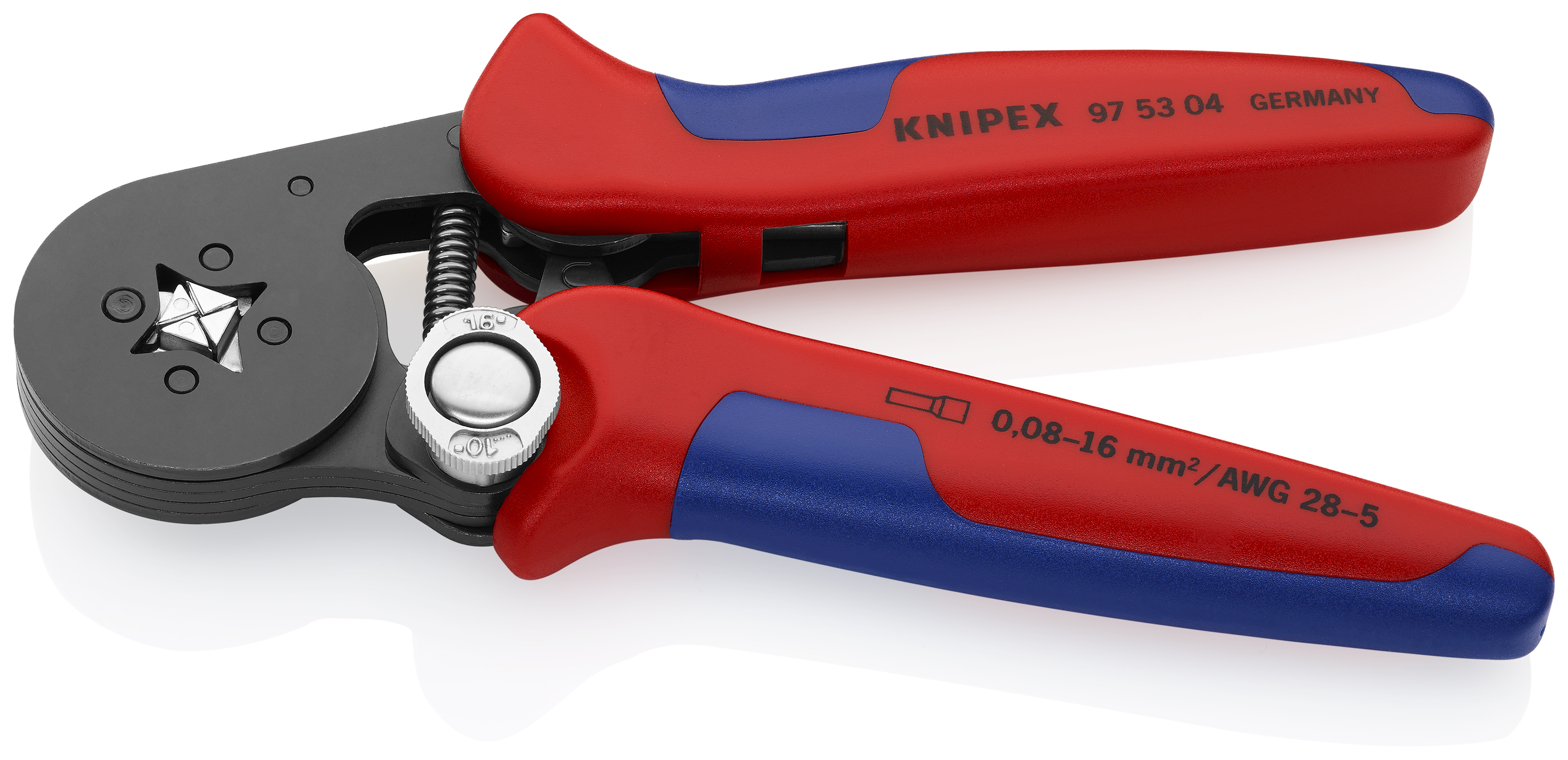 7" Self-Adjusting Crimping Pliers For Wire Ferrules