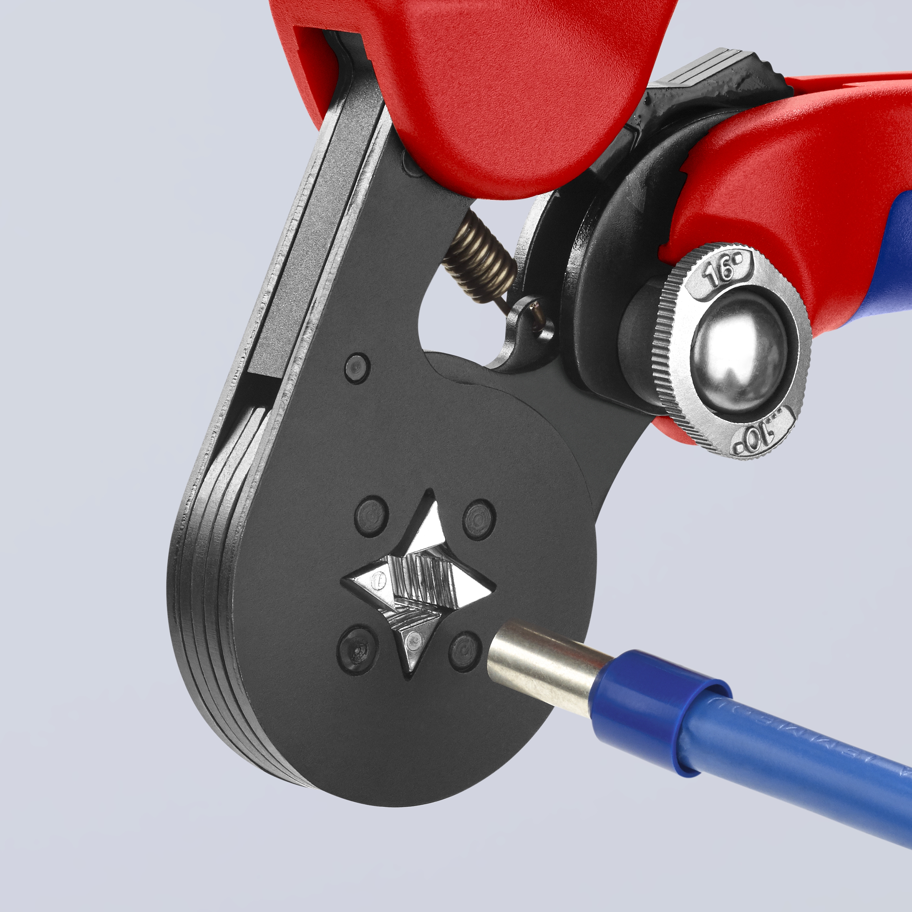 7" Self-Adjusting Crimping Pliers For Wire Ferrules
