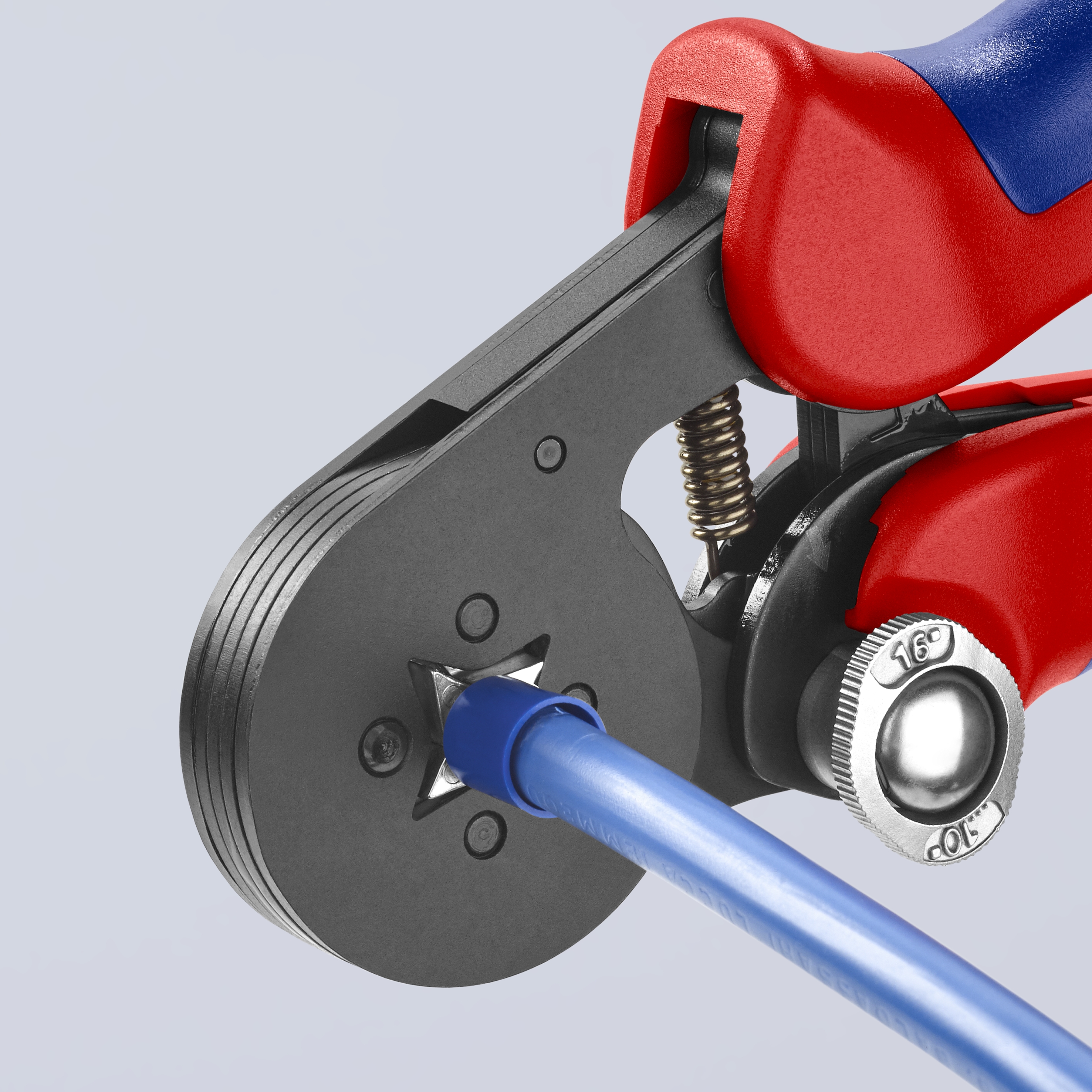 7" Self-Adjusting Crimping Pliers For Wire Ferrules
