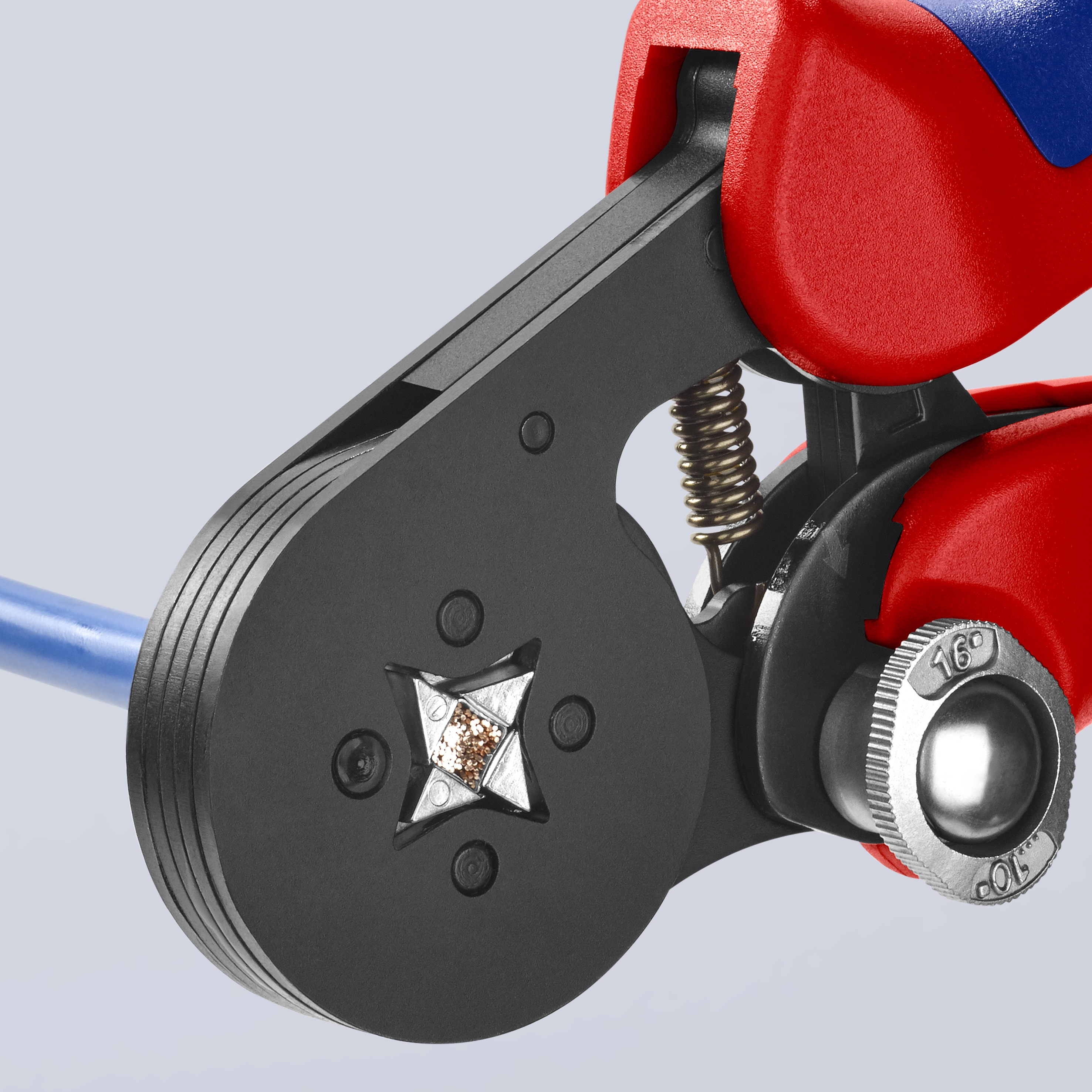 7" Self-Adjusting Crimping Pliers For Wire Ferrules