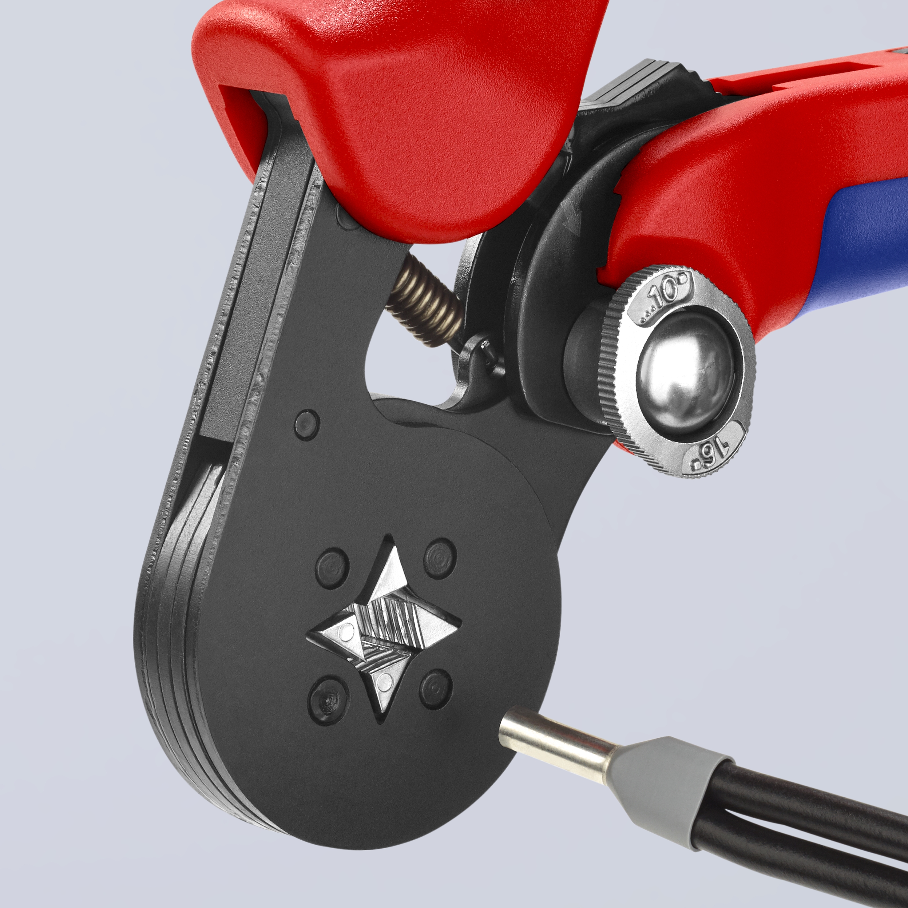 7" Self-Adjusting Crimping Pliers For Wire Ferrules