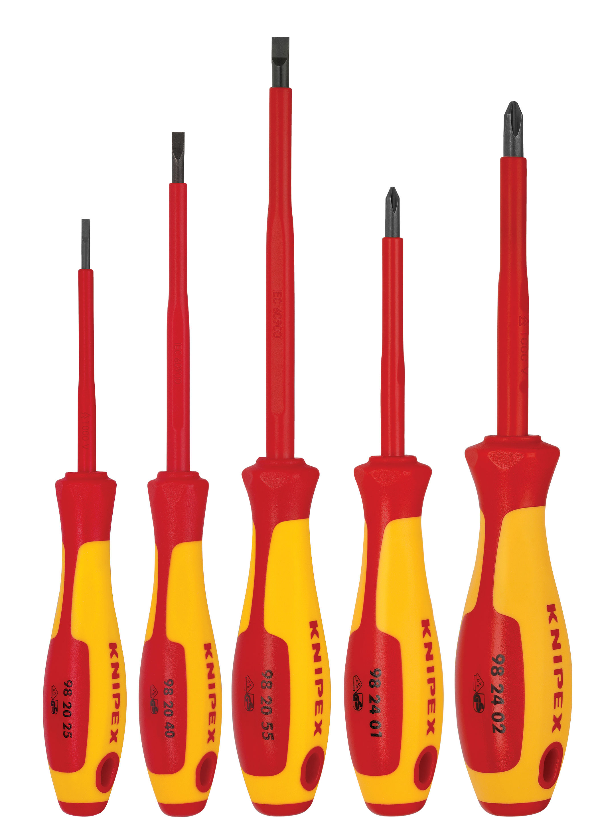 Product image for KNIPEX 9K-98-98-32-US SCREWDRIVER SET