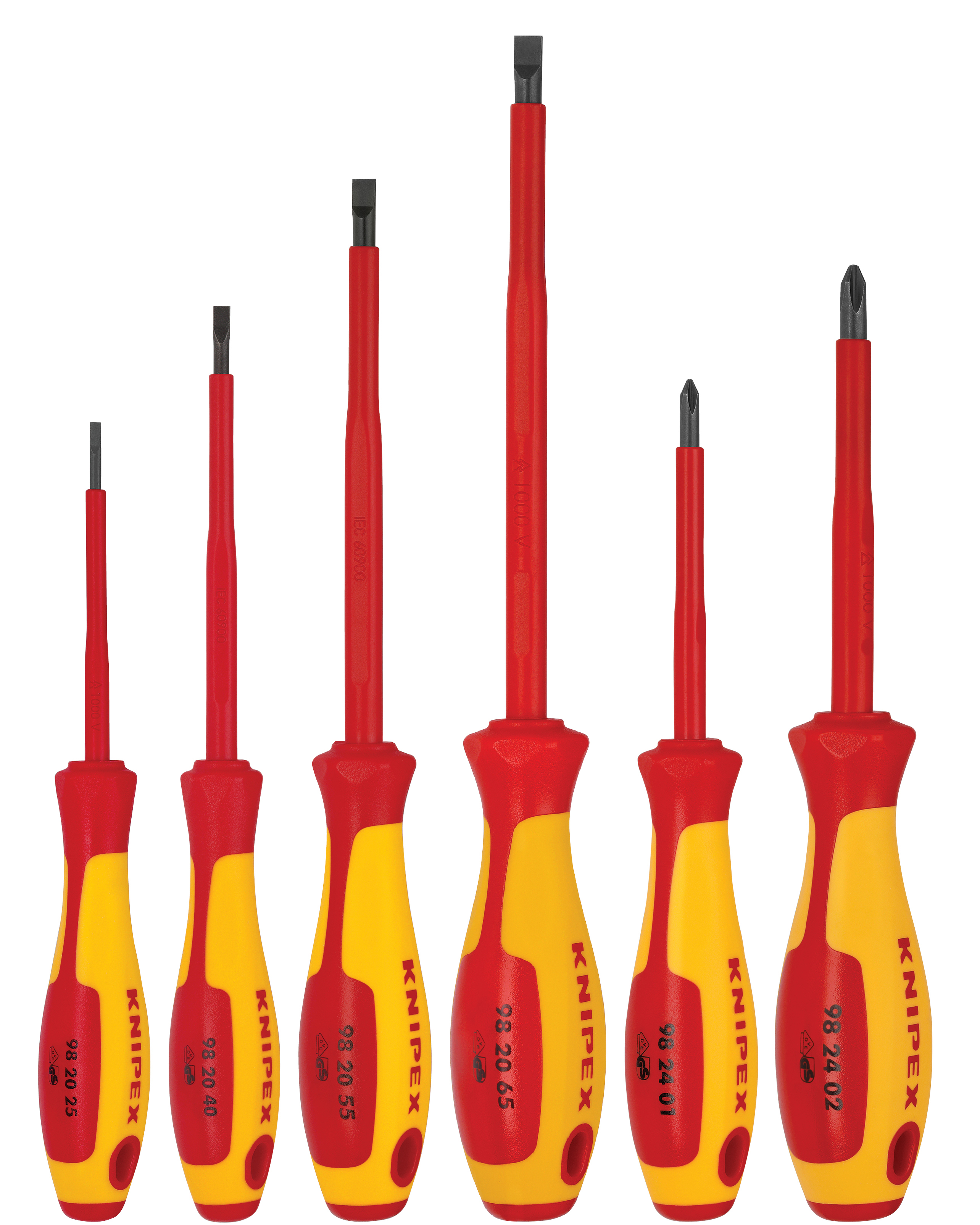 Product image for KNIPEX 9K-98-98-33-US SCREWDRIVER SET