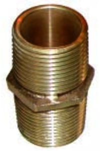 Bronze Hex Nipple-PN Bronze Hex Nipple-PN
