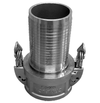 Self Lock Type C #316 Stainless Steel Female Coupler x Hose Shank Self Lock Type C #316 Stainless Steel Female Coupler x Hose Shank