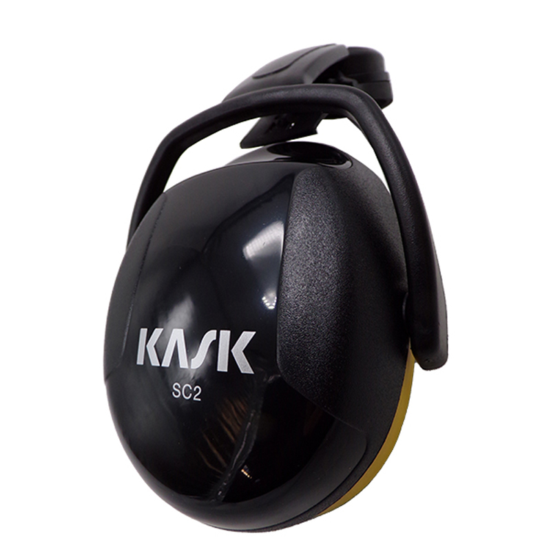 WHP203SC2 YELLOW KASK SUPER PLASMA DEFENDER EAR MUFFS RBI