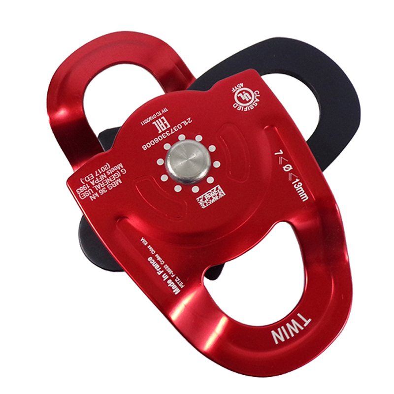 P65A PETZL PULLEY TWIN PRUSIK MINDING RBI