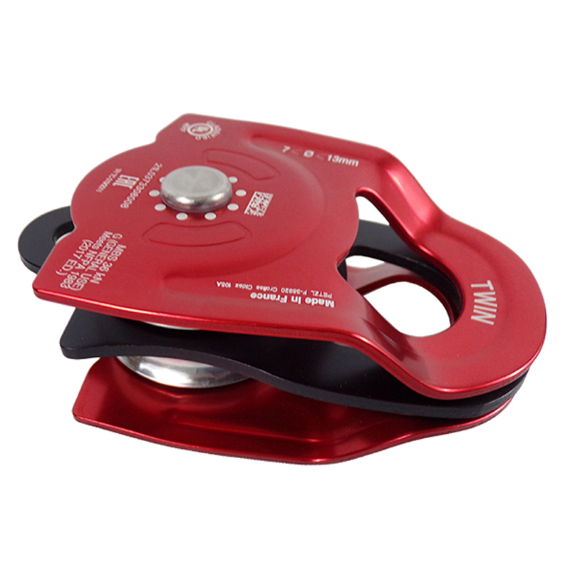 P65A PETZL PULLEY TWIN PRUSIK MINDING RBI