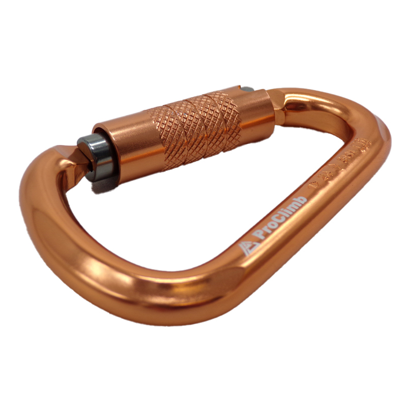 USR128 USR ProClimb CopperHead Aluminum Carabiner Triple Locking RBI