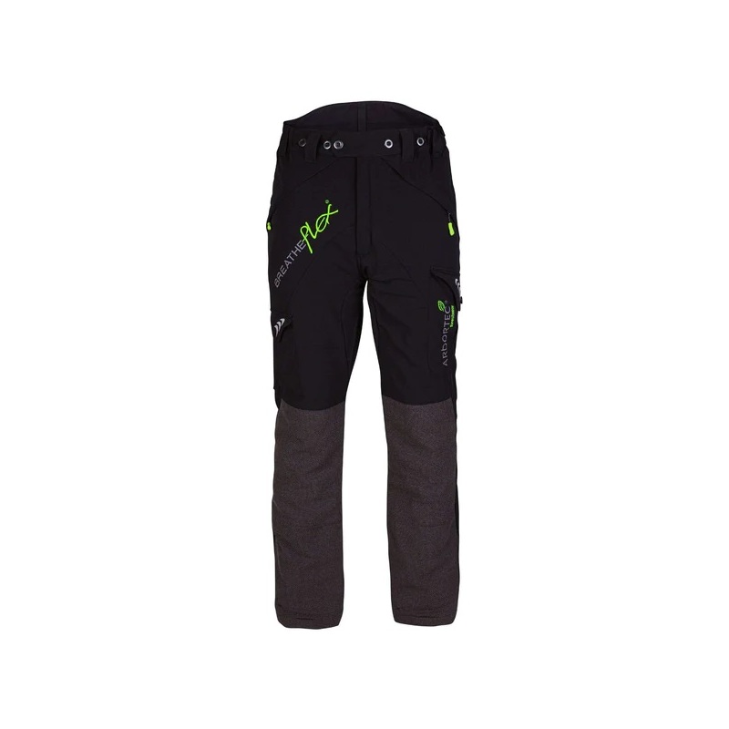 AB345132 Arbortec AT4010 Breatheflex Chainsaw Pants BLACK RBI