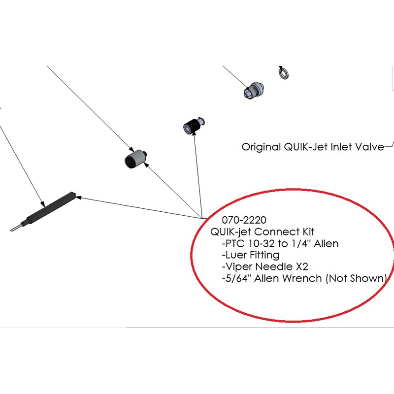 0702220 ARBORJET QUIK JET CONNECT KIT RBI
