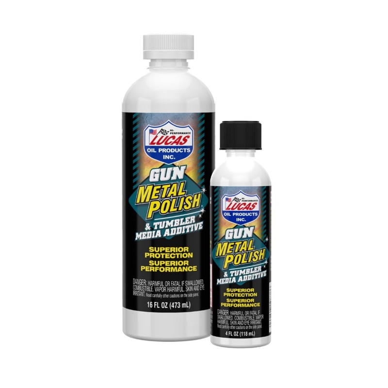 10878 Lucas Oil Gun Metal Polish & Tumbler Media Additive RBI