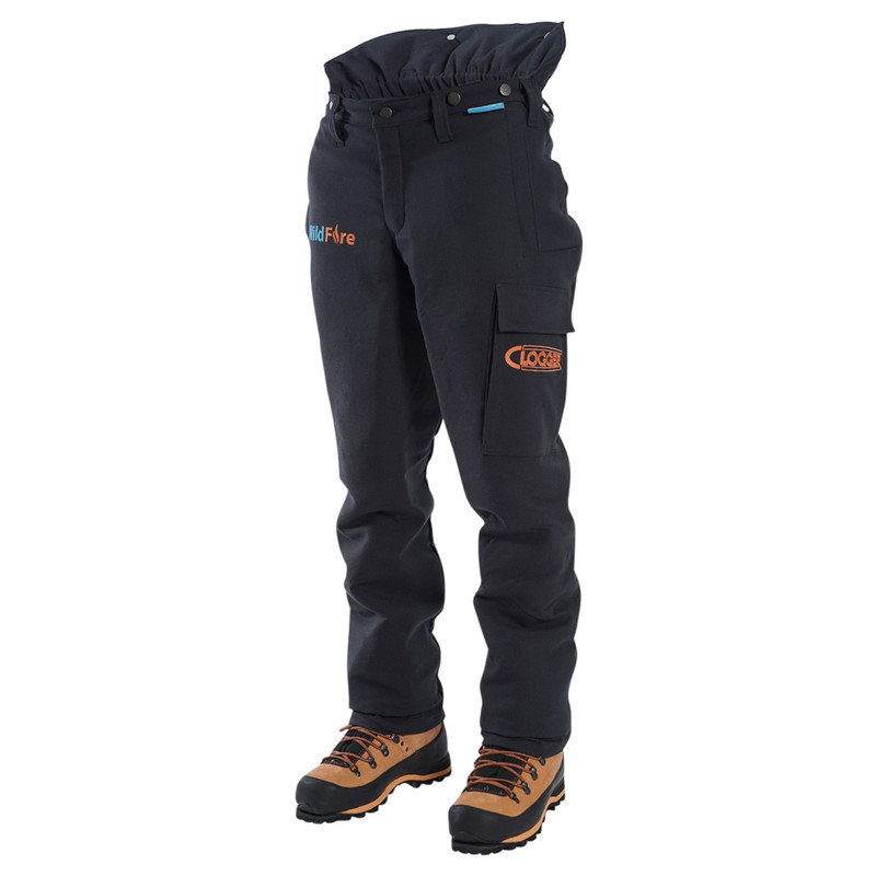 TC91WFW2XS Clogger Wildfire Fire Resistant Women's UL Chainsaw Pants