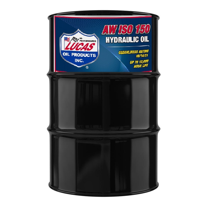 10672 Lucas Oil AW ISO 150 Hydraulic Oil 55 Gallon Drum RBI