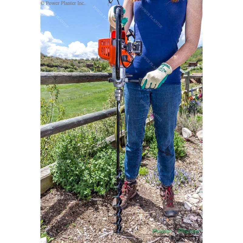 236H Power Planter Tree Planting Auger Bit 2” x Variable Length