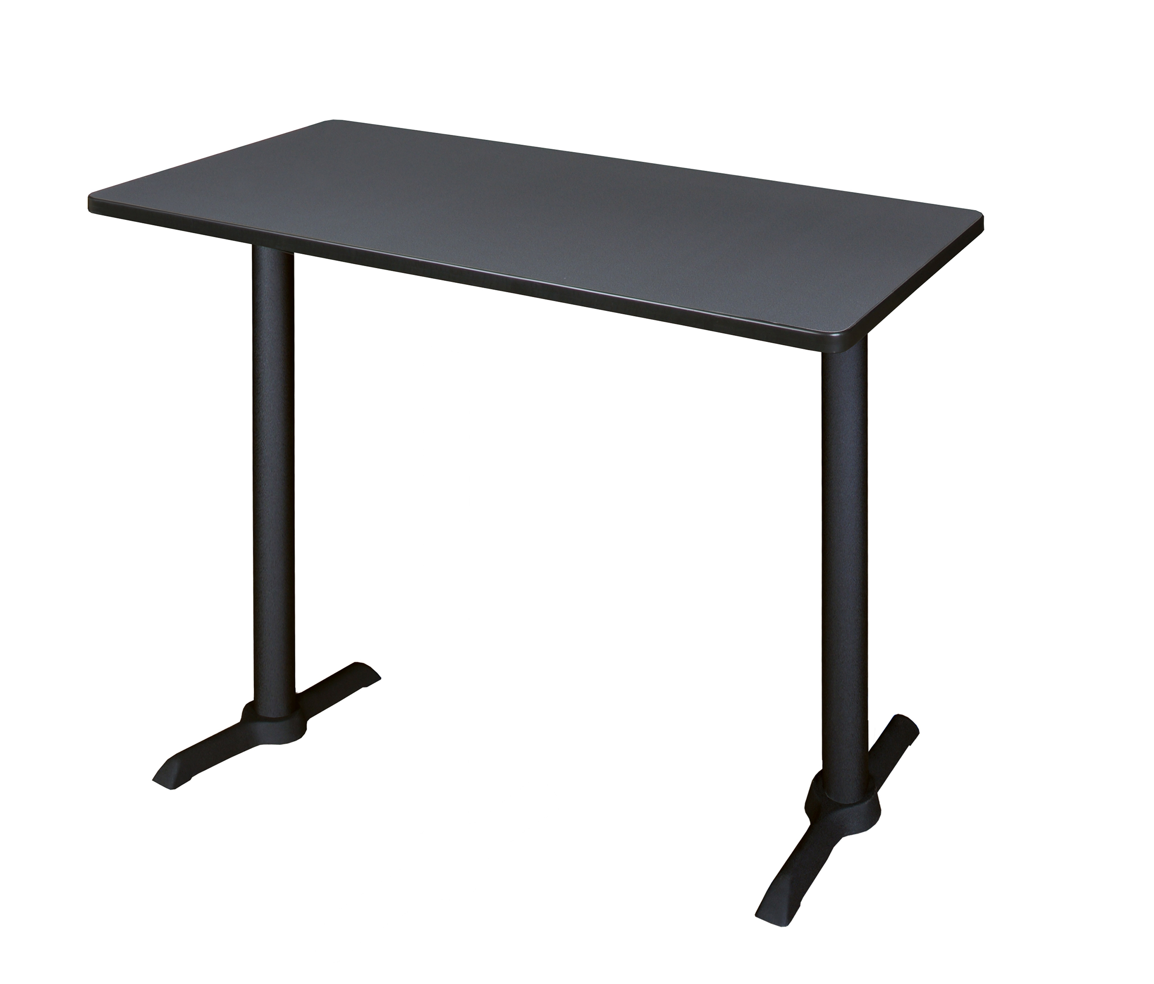 Regency Cain 48 x 24 in. Steel TBase Cafe Training Seminar Table - Picture 5 of 20