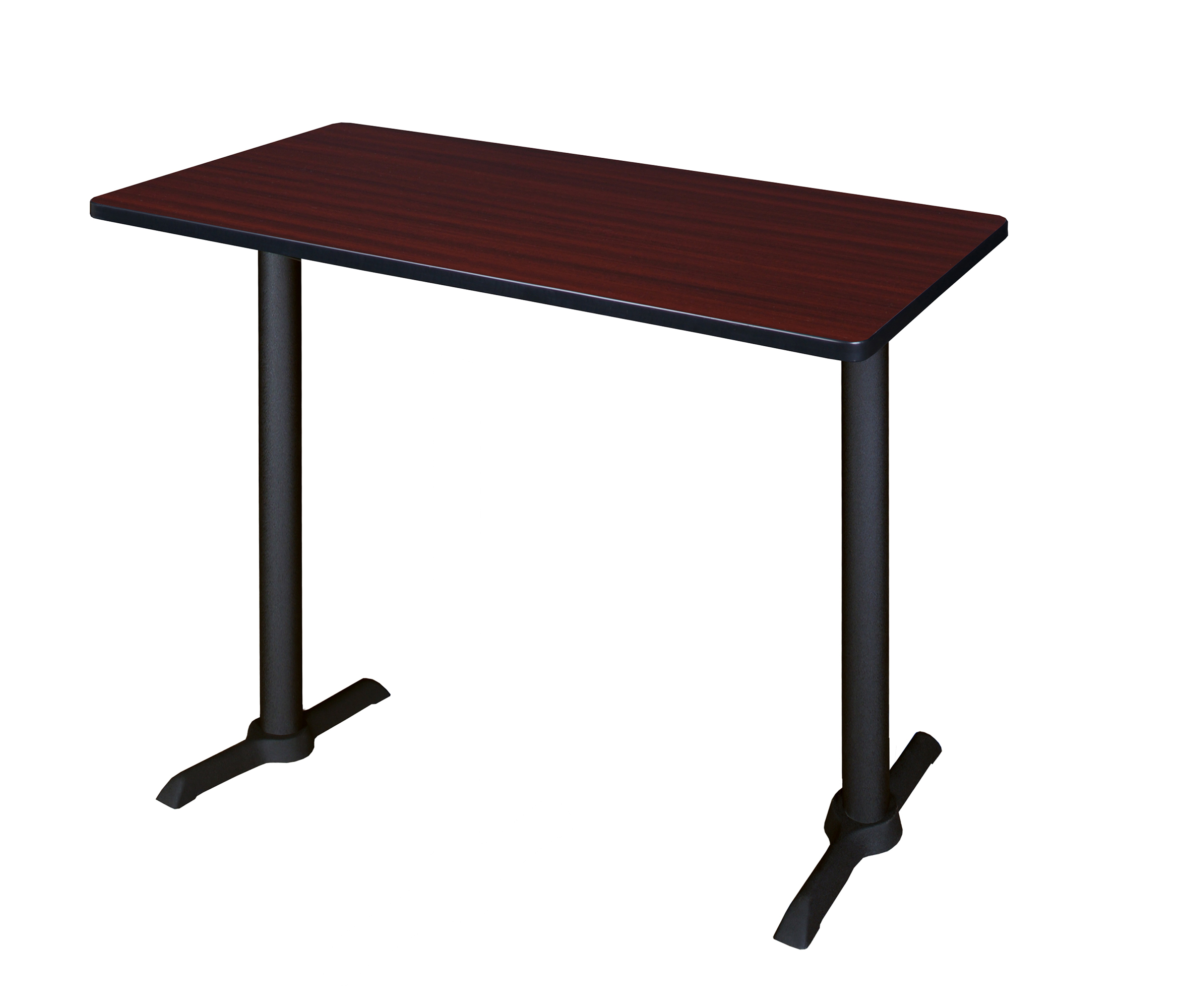 Regency Cain 48 x 24 in. Steel TBase Cafe Training Seminar Table - Picture 9 of 20