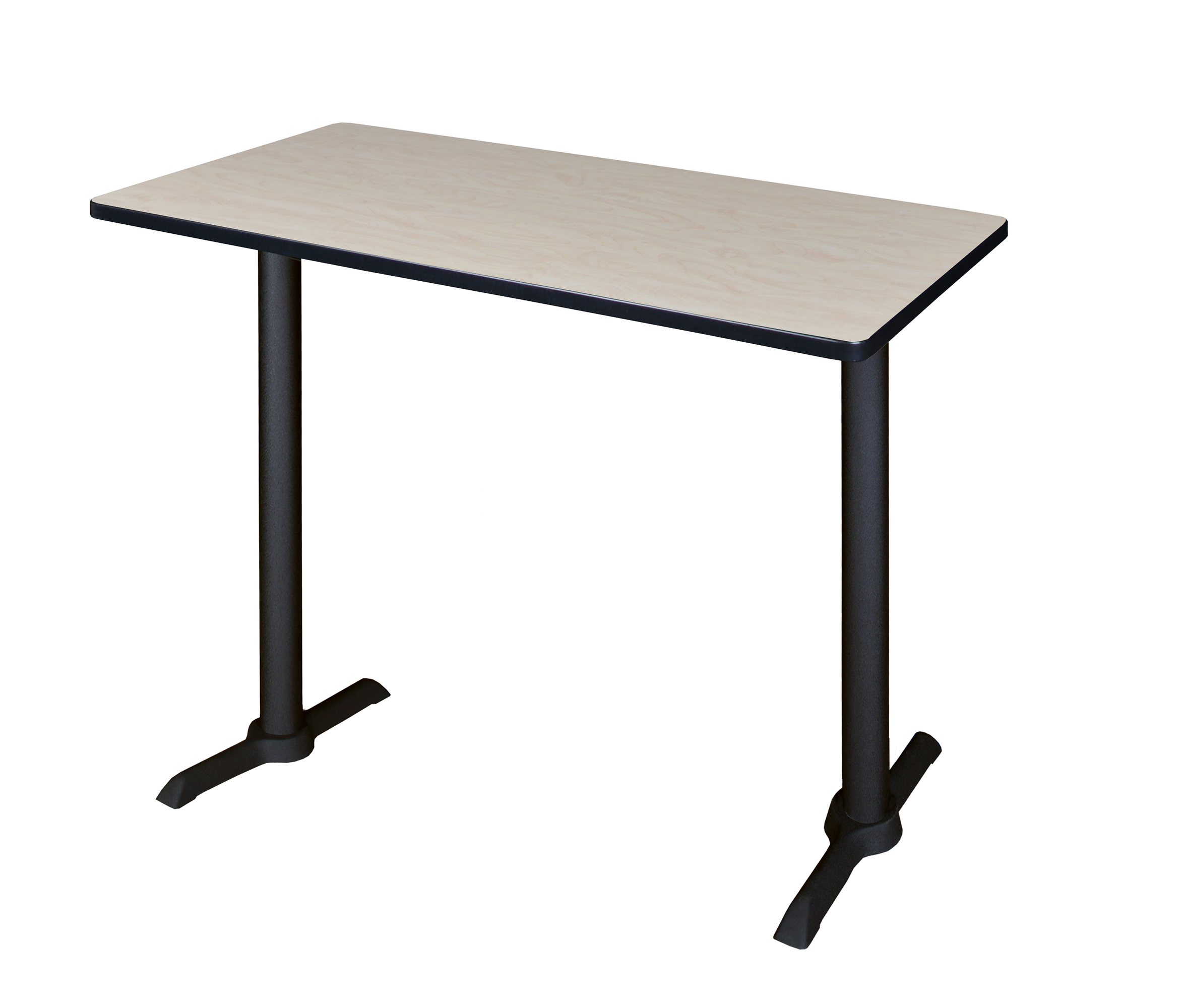 Regency Cain 48 x 24 in. Steel TBase Cafe Training Seminar Table - Picture 13 of 20