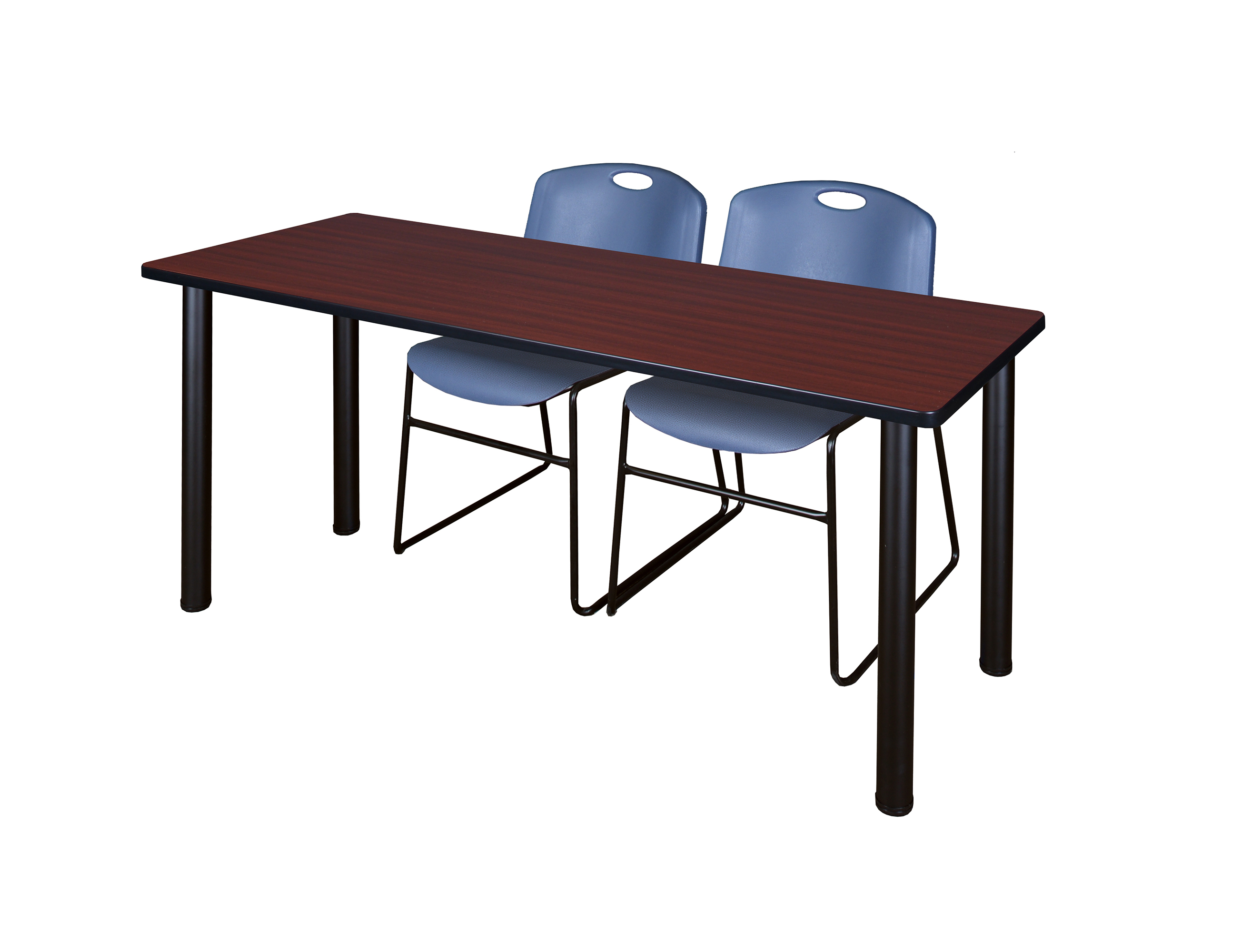 Regency Kee 60 x 24 in. Training Table Top Black Legs & 2 Zeng Chairs - Picture 9 of 116