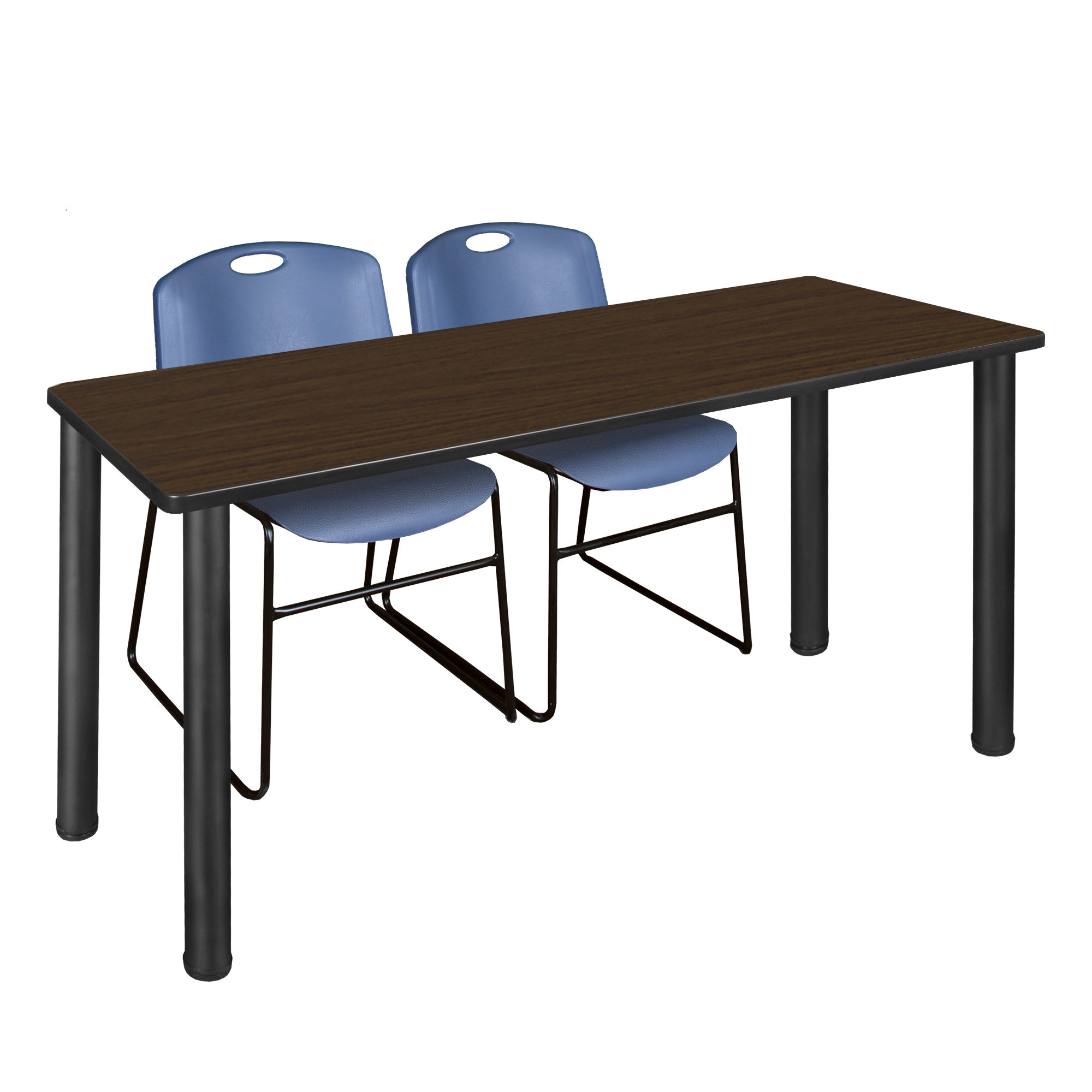 Regency Kee 60 x 24 in. Training Table Top Black Legs & 2 Zeng Chairs - Picture 17 of 116