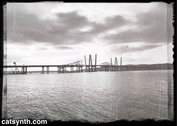 Tappan Zee Bridge (new and old)