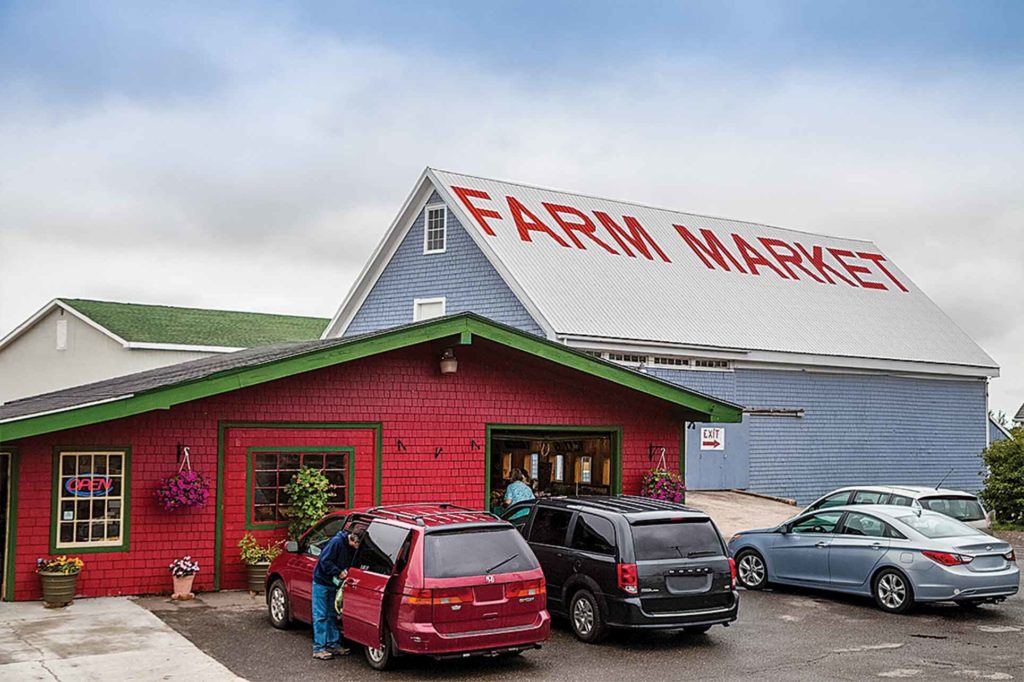 The Bishop family farmed at Noggins Corner since John, Timothy and William Bishop were granted the land in 1760.