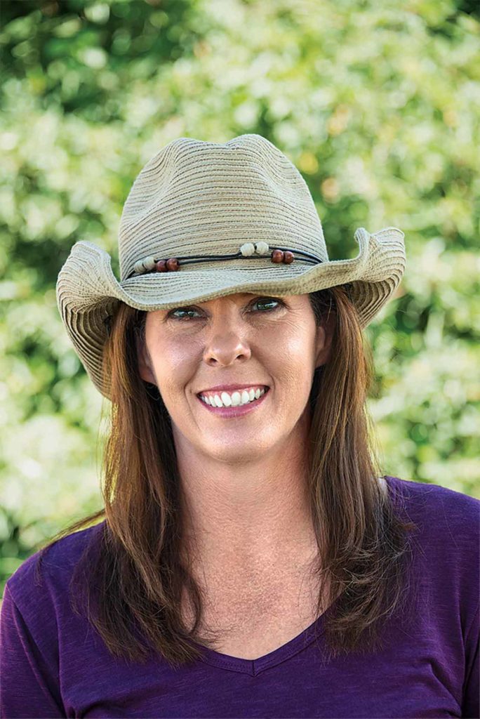 USDA-ARS soil scientist April Leytem led a study that helps Idaho dairy producers comply with state ammonia regulations.