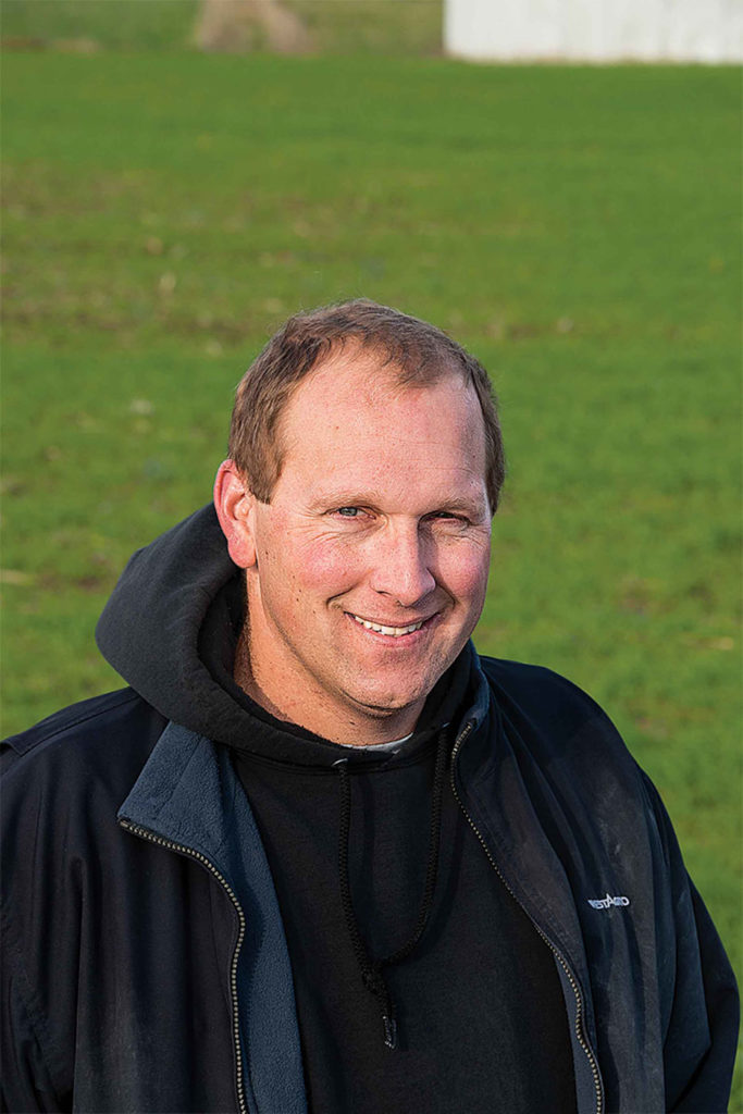 Terry Lenssen extends tired stands for three years by drilling in festulolium.
