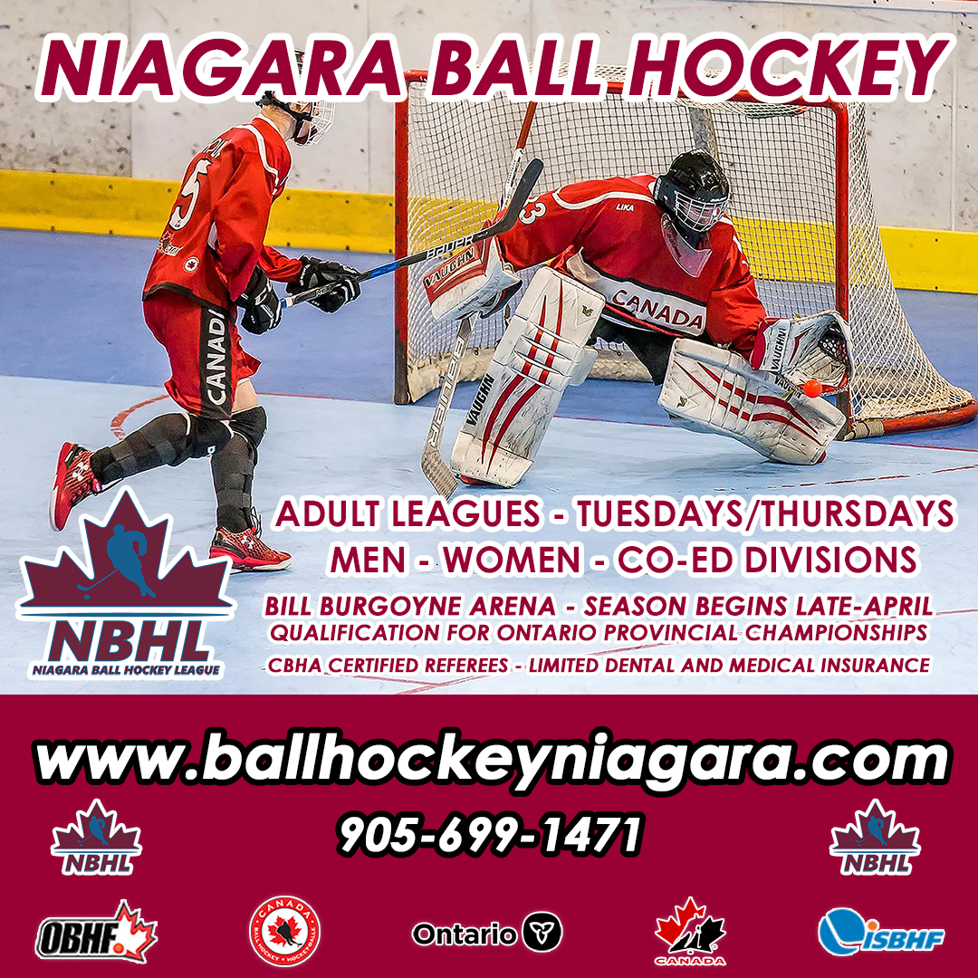 Niagara Ball Hockey League Powered by TeamLinkt