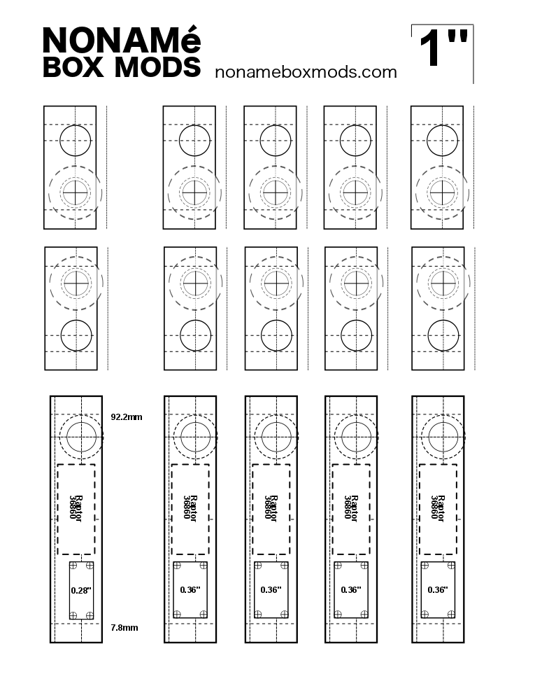 Drilling Diagrams 1590A, 1590B, 1590G, and possibly others in the