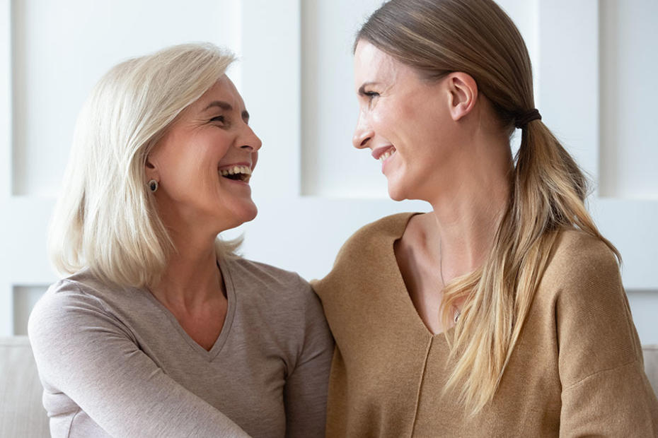 Adult adoptee and birth mother