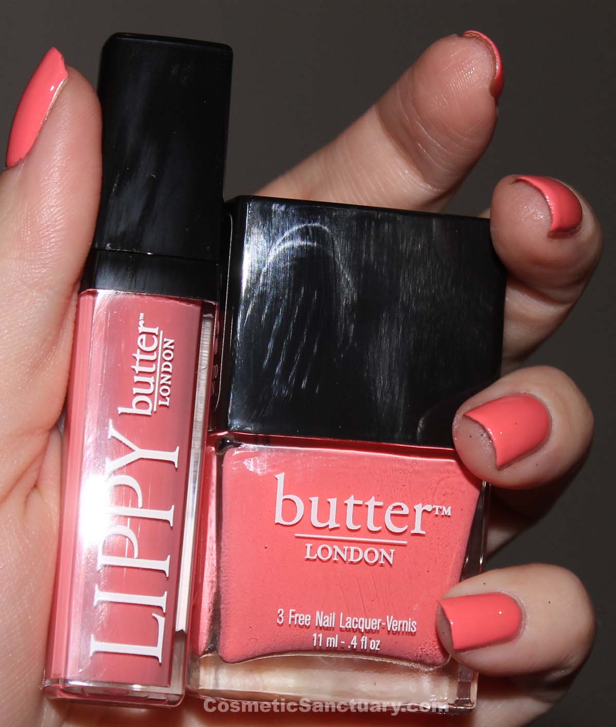 butter LONDON Lippy and Lacquer Sets Swatches and Review